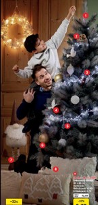 Závesná priehľadná dekorácia