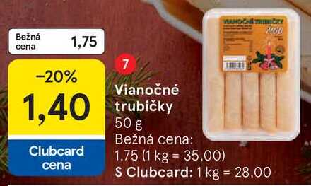 Vianočné trubičky 50 g 
