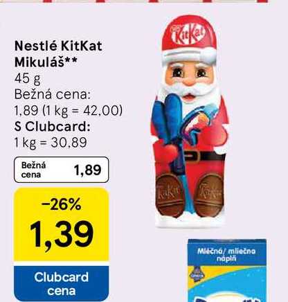 Nestlé KitKat Mikuláš 45 g
