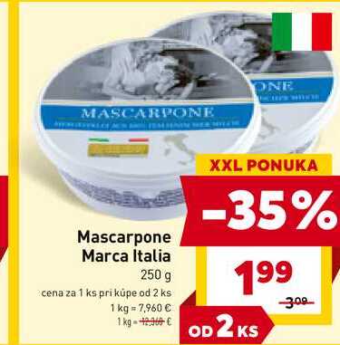 Mascarpone Marca Italia 250 g 