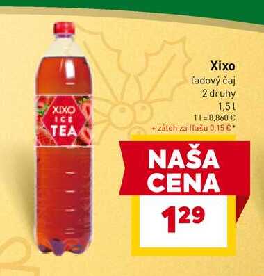 Xixo Ľadový čajový nápoj 1,5l