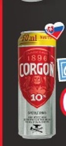 Corgoň Svetlé pivo