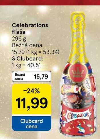 Celebrations fľaša 296 g