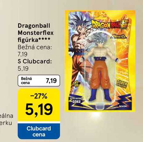 Dragonball Monsterflex figúrka 