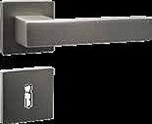 ROZETOVÉ DVEROVÉ KOVANIE GYES-S BB MATNÁ ČIERNA