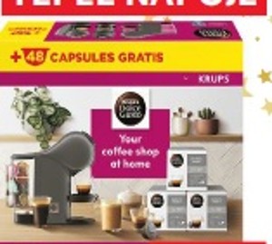Nescafé DG kávovar + DG kapsule