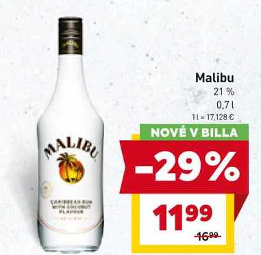 Malibu 21% 0,7l