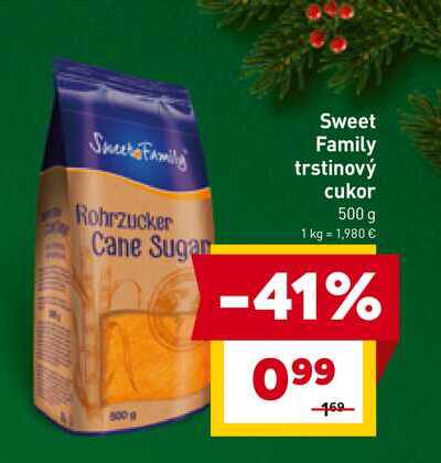 Sweet Family trstinový cukor 500 g