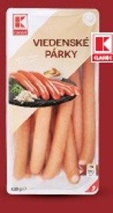 K-Classic Viedenské párky