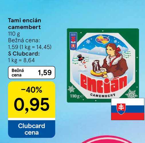 Tami encián camembert 110 g