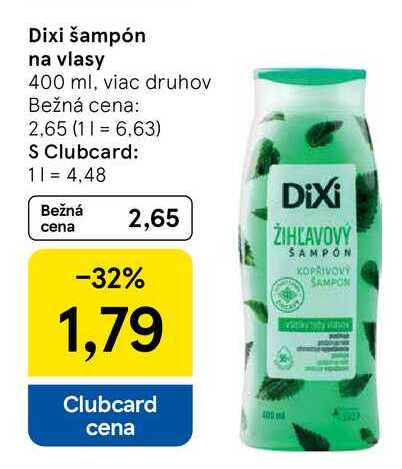 Dixi šampón na vlasy 400 ml