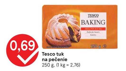 Tesco tuk na pečenie 250 g