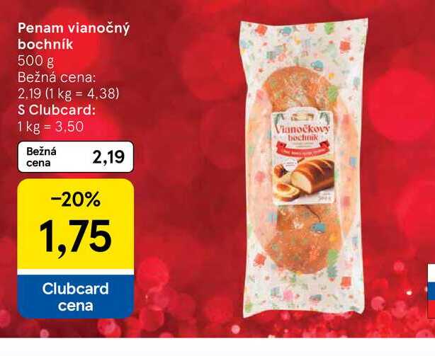 Penam vianočný bochník 500 g