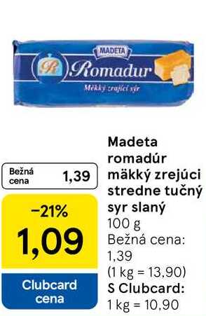 MADETA Romadur 100 g