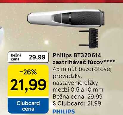 Philips BT320614 zastrihávač fúzov