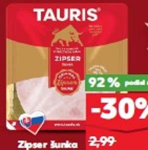 Tauris Zipser šunka