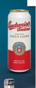 Budweiser Budvar Svetlý ležiak v akcii