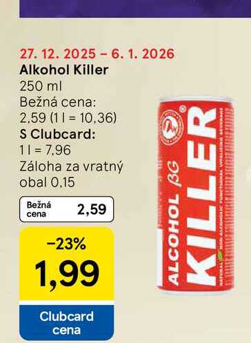 Alkohol Killer 250 ml 