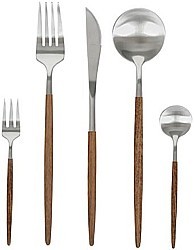 Súprava príborov Wood, 30-dielna