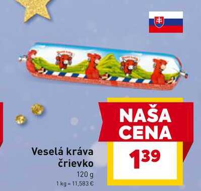 Veselá kráva črievko 120 g 