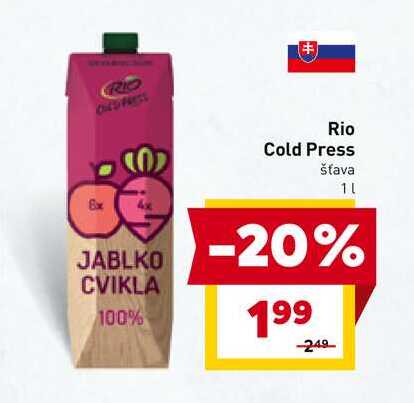 Rio Cold Press šťava 1l
