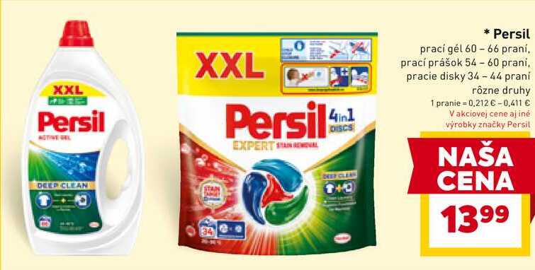 Persil prací gél 60-66 praní