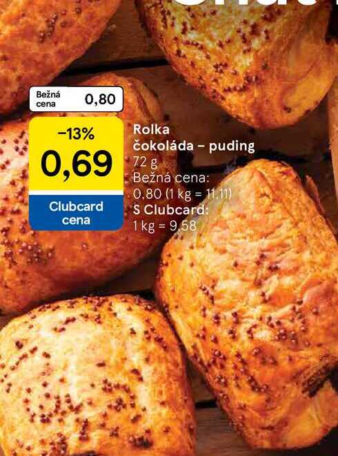 Rolka čokoláda - puding 72 g