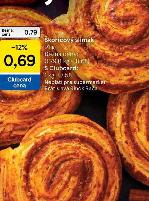 Skoricový slimák 91 g