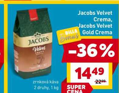 Jacobs Velvet 1 kg 