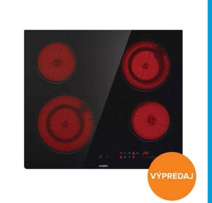 Sklokeramická varná doska Mora VDSS 654 C čierna