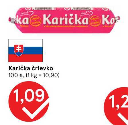 Karička črievko 100 g