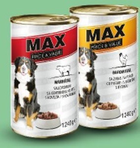 Max Konzerva pre psy