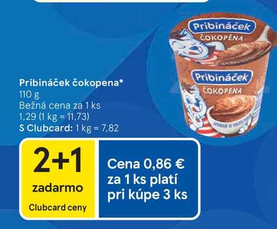 Pribináček čokopena 110 g 