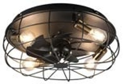 Stropné svietidlo s ventilátorom TRONDHEIM