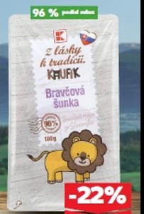 Z lásky k tradícii Bravčová šunka