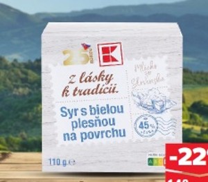 Z lásky k tradícii Syr s bl. plesňou