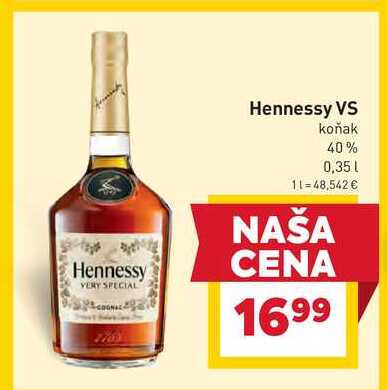 Hennessy VS 0.35l