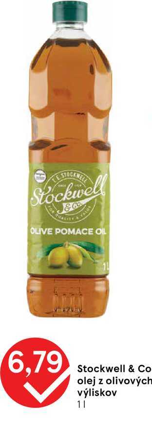 Stockwell & Co olej z olivových výliskov 1l 