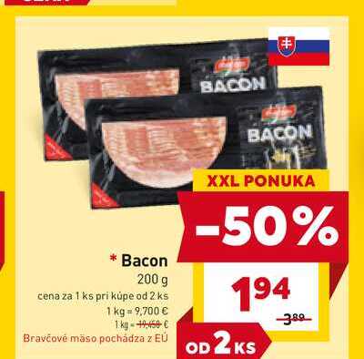 Bacon 200 g 
