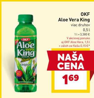OKF Aloe Vera King viac druhov 0,5l
