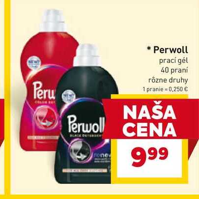 Perwoll prací gél 40 praní 