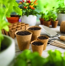 VÝSADBOVÉ KVETINÁČE OKRÚHLE