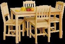 ZOSTAVA 8849 (stôl + 4 stoličky)