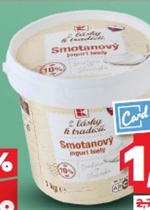 Z lásky k tradícii Smotanový jogurt