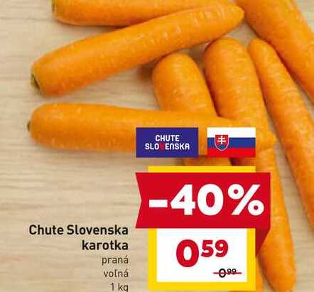 Karotka praná voľná 1 kg