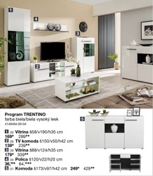 Program TRENTINO - 2 TV komoda