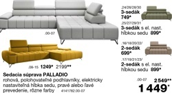 Sedacia súprava PALLADIO