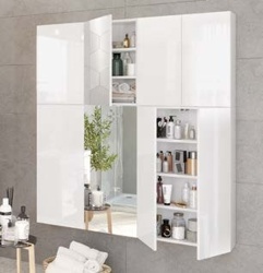 Kúpeľňová skrinka na zavesenie DUO