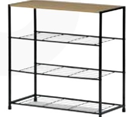 Polica na topánky BOLEYN