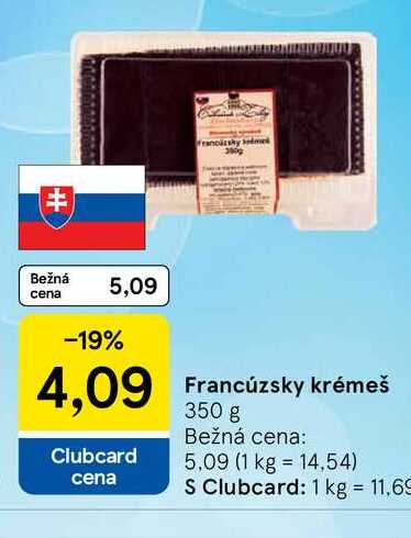 Francúzsky krémeš 350 g 